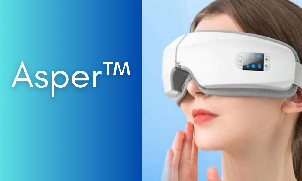 Say Goodbye to Eye Fatigue with Asper™ Multi-Functional Eye Massager